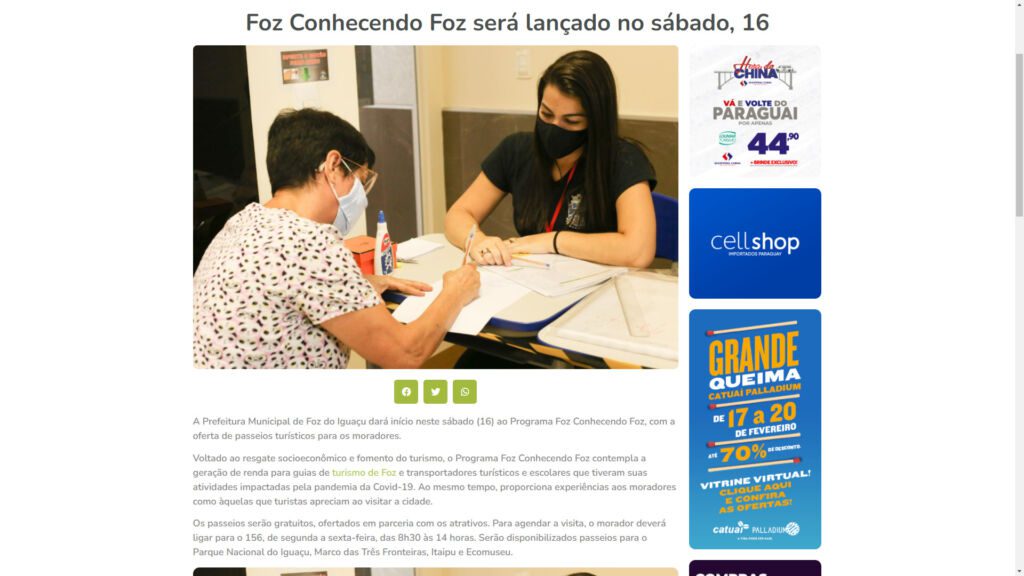 Foz Conhecendo Foz