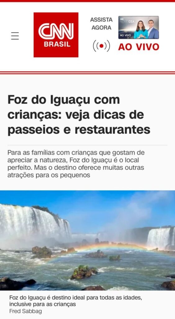 Gastronomia Foz do Iguaçu CNN