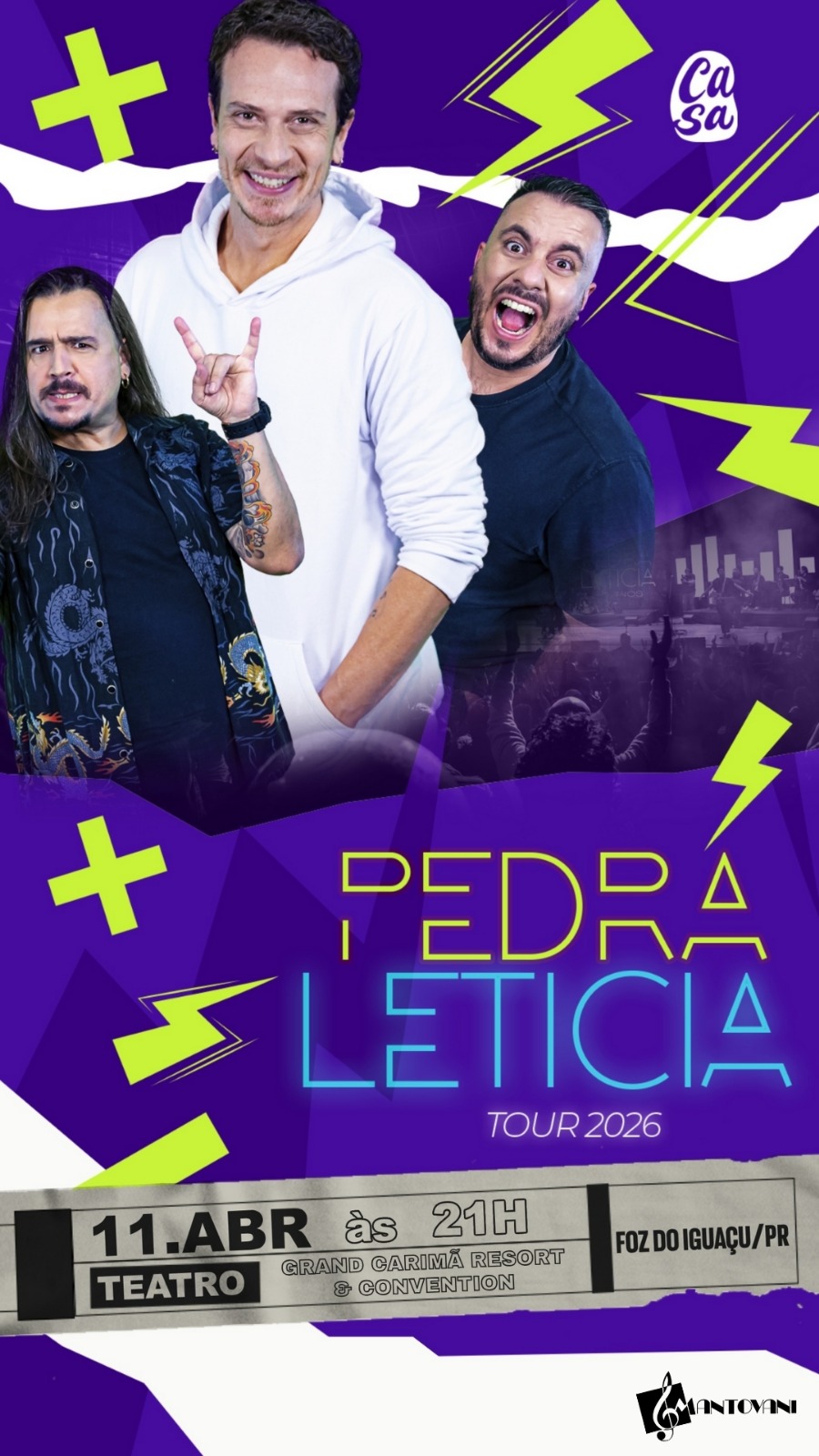 Pedra Letícia Foz do Iguaçu 2026
